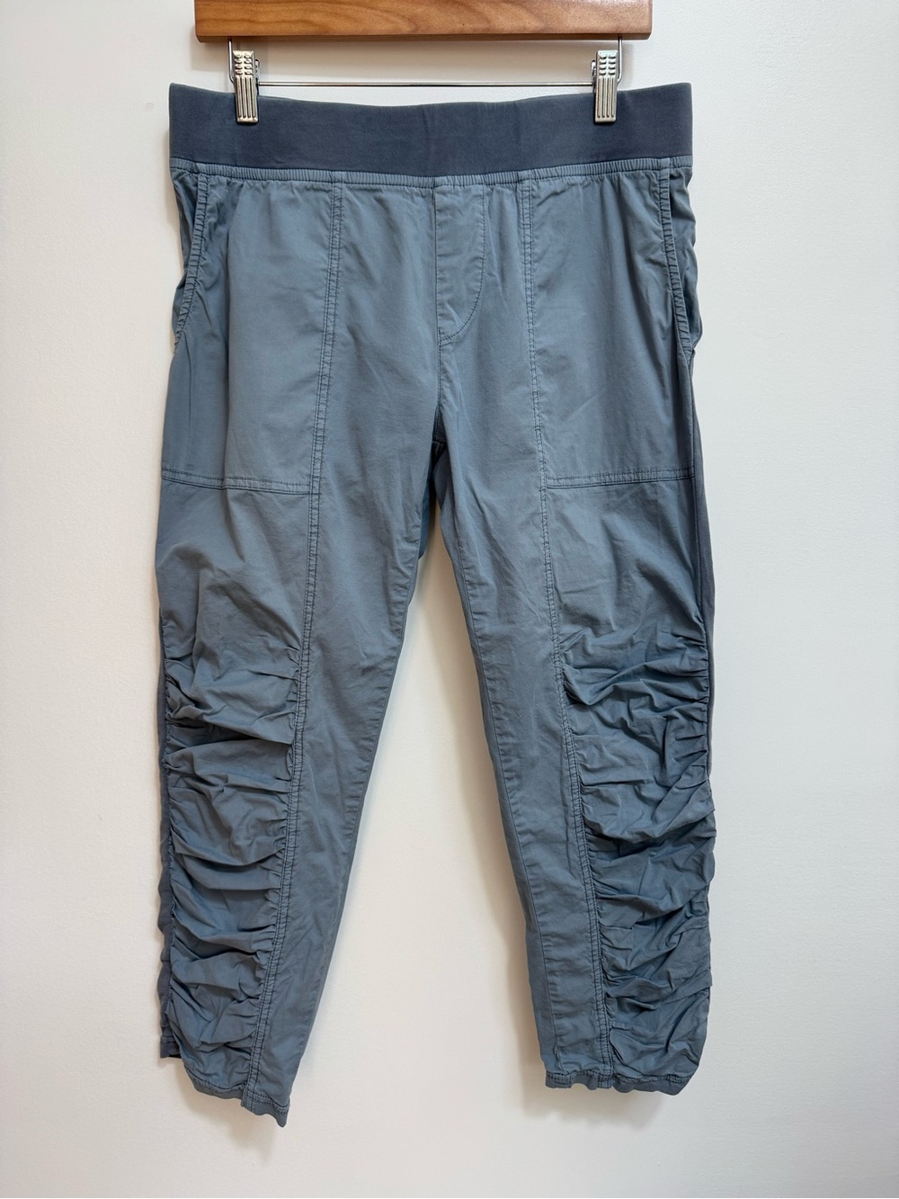 Wearables XCVI Geyser Crop Pants Women’s Medium Ruched Gorpcore Boho Travel